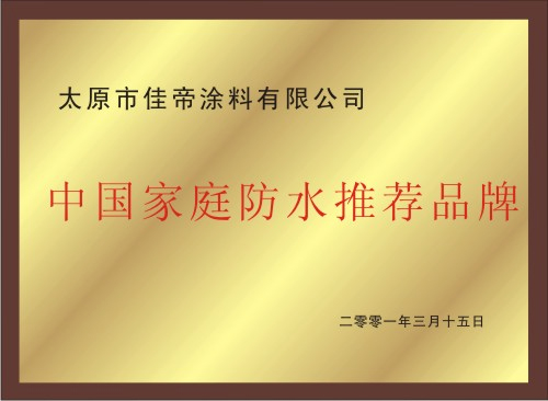 中国家庭防水*品牌